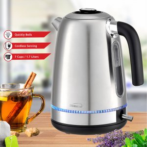 Brentwood KT-1792S Cordless Electric Kettle 1.7l