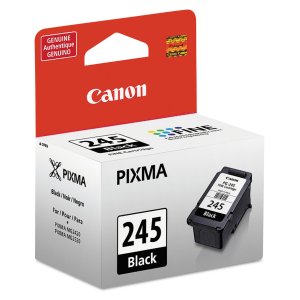 Original Canon PG245 Pg-245 Ink Cartridge - Inkjet - Pigment Black - 1