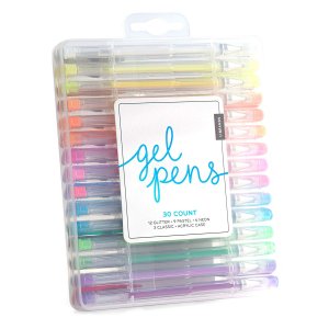 U 2225U0124 Pen,gel,30pk,ast