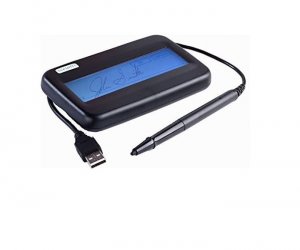 Scriptel ST1550 Monochrome Lcd Usb Signature Pad Black