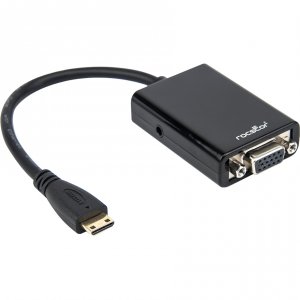 Rocstor Y10A185-B1 6in Mini Hdmi To Vga Adapter