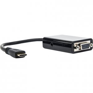 Rocstor Y10A185-B1 6in Mini Hdmi To Vga Adapter