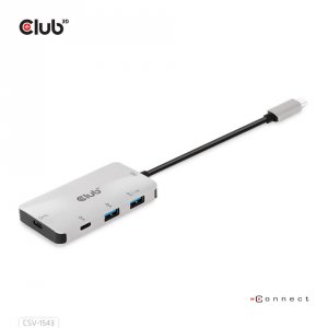 Club CSV-1543 Usbc Pd Charge Hub To 2x Usbca