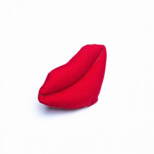 American ADBRLM Big Red Lips Dog Toy - Medium