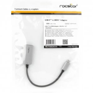 Rocstor Y10A243-A1 Displayport 1.4 To Hdmi 2.0