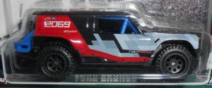 Hot GRJ85 Ford Bronco R Black And Red With Graphics Hyper Haulers Seri