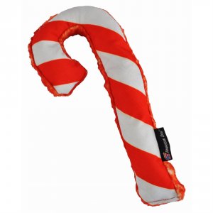 American ADCC Candy Cane Dog Toy