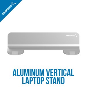 Sabrent AC-HLDS Aluminum Vertical Laptop Stand