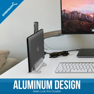 Sabrent AC-HLDS Aluminum Vertical Laptop Stand