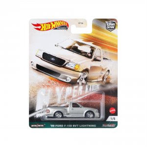 Hot GRJ88 1999 Ford F-150 Svt Lightning Pickup Truck Silver Hyper Haul