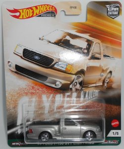 Hot GRJ88 1999 Ford F-150 Svt Lightning Pickup Truck Silver Hyper Haul