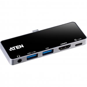 Aten UH3238 Usb-c Travel Dock With Power