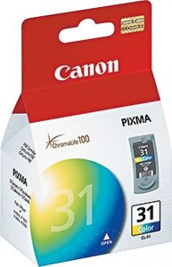 Original Canon CL31 Cl-31 Ink Cartridge - Inkjet - Tri-color - 1 Each