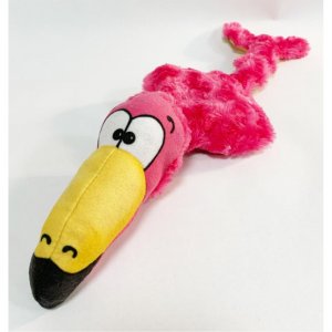 American ADFLR Flora Flamingo Dog Toy