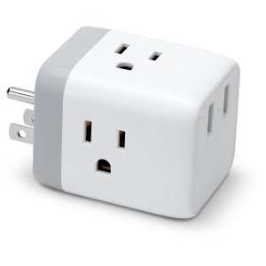 Dpi IAC50W Ac Cube With 3-ac2usb Sockets