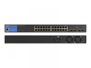 Linksys LGS328PC 24-port Managed Ge Poe+ Switch