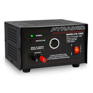 Pyramid PS15KX Pyramid 10 Amp Dc Power Supply With Lighter Plug