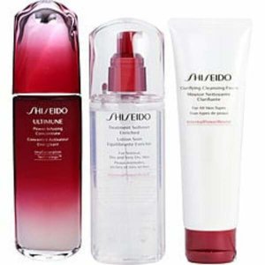 Shiseido 409553 Ultimate Defend Care Set: Clarifying Cleansing Foam 12