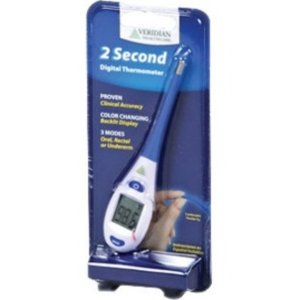 Veridian 08-363 2- Second Digital Thermometer