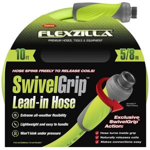 Flexzilla HFZG510YW Swivelgrip Garden Lead In Hose 58in X 10ft 34in   