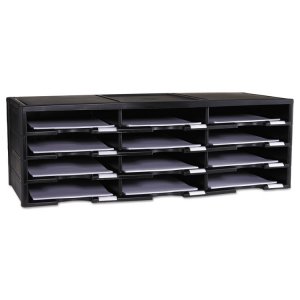 Storex STX 61431U01C 12-compartment Organizer - 6000 X Sheet - 12 Comp