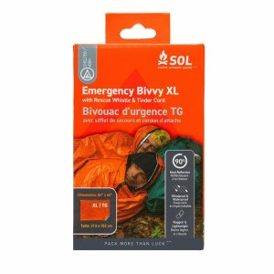 Sol 0140-1144 Sol Emergency Bivvy Xl With Rescue Whistle