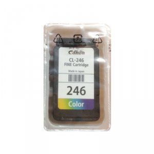 Original Canon CL246 Cl-246 Color Ink - Cartridge - For Pixma Mg2420 -