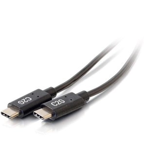 C2g 28826 6ft Usb C Cable - Usb 2.0 3a - Mm - 6 Ft Usb Data Transfer C