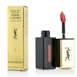 Yves 228614 Rouge Pur Couture Vernis A Levres Glossy Stain -  7 Corail