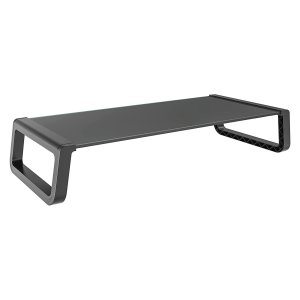 Amer AMRPHONEBOOK Monitor Riser Shelf Glass Top