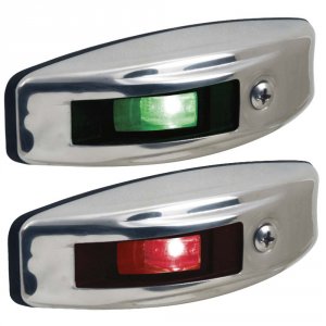 Perko 0618000STS 12v Led Side Light - Stainless Steel