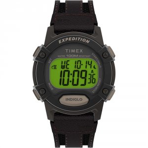 Timex TW4B24500 Expedition Cat 5 - Brown Resin Case - Brownblack Band