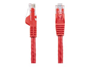 Startech DM7802 75ft Cat6 Ethernet Cable - Red Snagless Gigabit - 100w