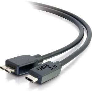 C2g 28862 3ft Usb 3.1 Gen 1 Usb Type C To Usb Micro B Cable - Usb C Ca