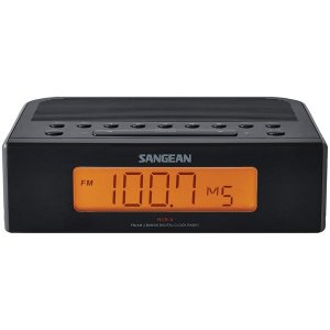 Sangean RA48565 Am And Fm Digital Tuning Clock Radio Sngrcr5bk