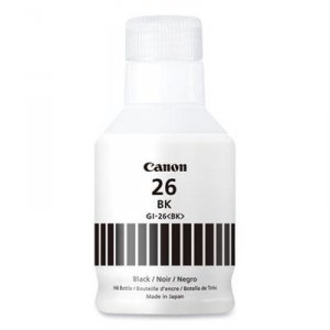 Original Canon 4409C001 Gi-26 Pigment Color Ink Bottle - Inkjet - Blac