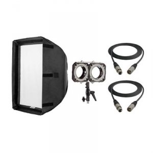 Hive Hive-C-2LTCSK Double Light Softbox Kit With Double Header Mount F