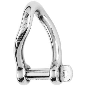 Wichard 01222 Wichard Self-locking Twisted Shackle - Diameter 5mm - 31