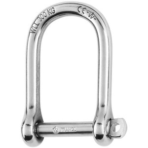 Wichard 01262 Wichard Self-locking Large Shackle - Diameter 5mm - 316