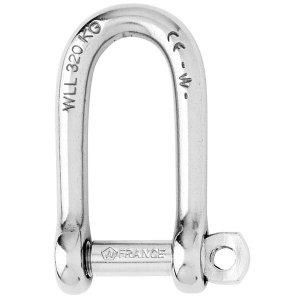 Wichard 01214 Wichard Self-locking Long D Shackle - Diameter 8mm - 516