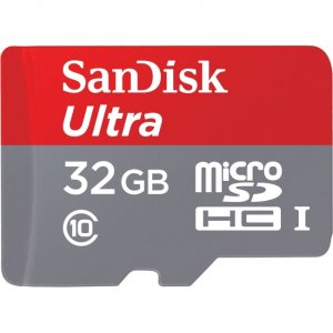 Sandisk SDSQUNC032GAN6I Ultra Microsdhc Memory Card, 32gb, Sdsqunc-032