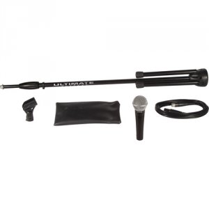 Shure SM58-CN BTS Sm58 + Cable + Stand Bundle