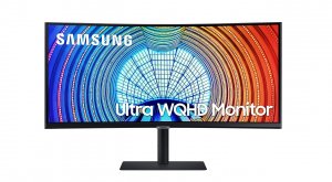 Used Samsung S34A654UXN 34  S65ua Series  Wqhd 3440x1440 Hdmi Dp Usb-c