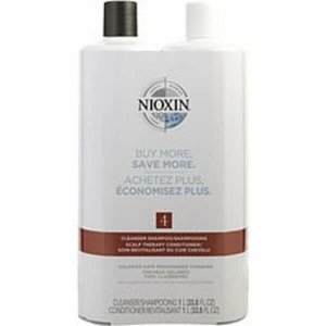 Nioxin 231648 System 4 Scalp Therapy Conditioner And Cleanser Shampoo 