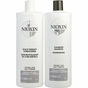 Nioxin 231645 System 1 Scalp Therapy Conditioner And Cleanser Shampoo 