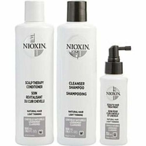 Nioxin 344233 Set-3 Piece Maintenance Kit System 1 With Cleanser 10.1 