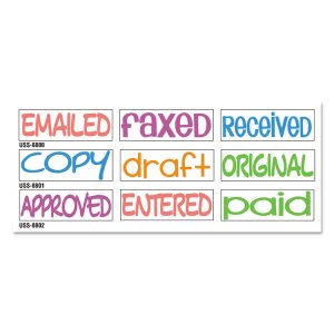 U. USS 8802 Stackstamp Stamp Message Stack Set - Message Stamp - Appro