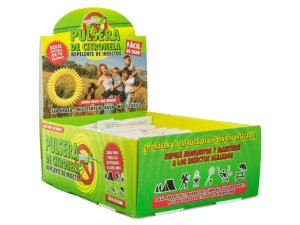 Bulk BJ484 Superband Insect Repelling Bracelet In Spanish In Pdq Displ