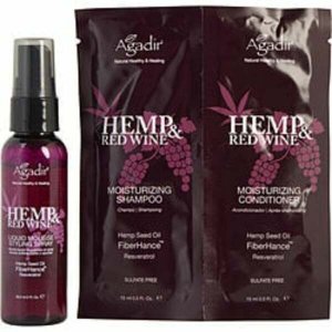 Agadir 405270 Hemp  Red Wine Liquid Mousse 2 Oz For Anyone