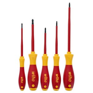 Wiha 32083 5-piece Insulated Screwdriver Set - Wiha Softfinish